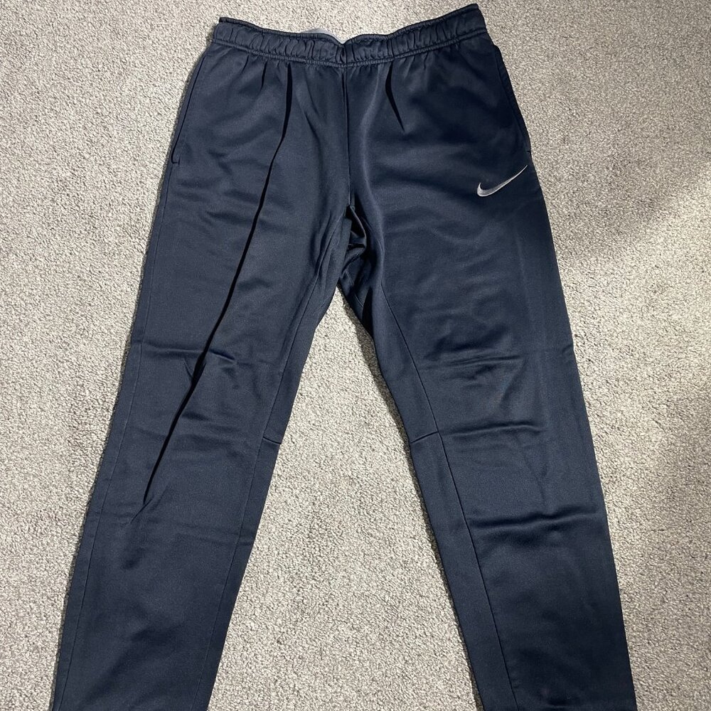Nike Therma Fit Jogger Sweatpant, Navy, Men's Size Medium